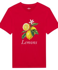 T-shirt Donna “Lemons” con Stampa Limoni - Klothero