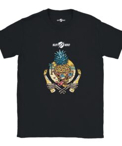 T-shirt Cotone Uomo Tropical Skull | Maglia Streetwear