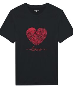 Maglia Donna Cuore Impronta Digitale - Klothero