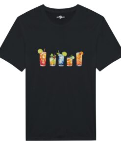 T-shirt Cocktail Drink Colorati - Maglia Donna - Klothero