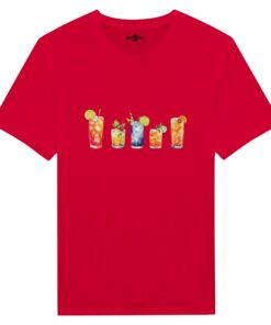 T-shirt Cocktail Drink Colorati - Maglia Donna - Klothero