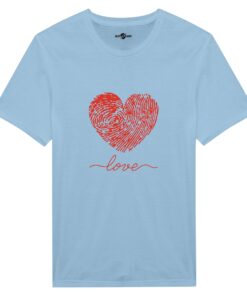 Maglia Donna Cuore Impronta Digitale - Klothero