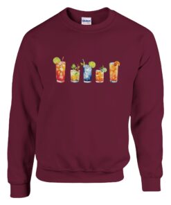 Felpa Donna Cocktail Mood | Look Streetwear - Klothero
