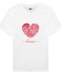 Maglia Donna Cuore Impronta Digitale - Klothero