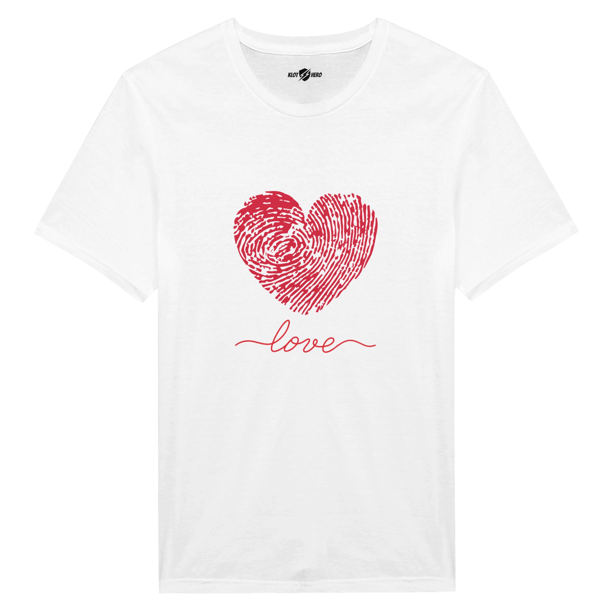 Maglia Donna Cuore Impronta Digitale - Klothero
