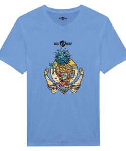 T-shirt Cotone Uomo Tropical Skull | Maglia Streetwear