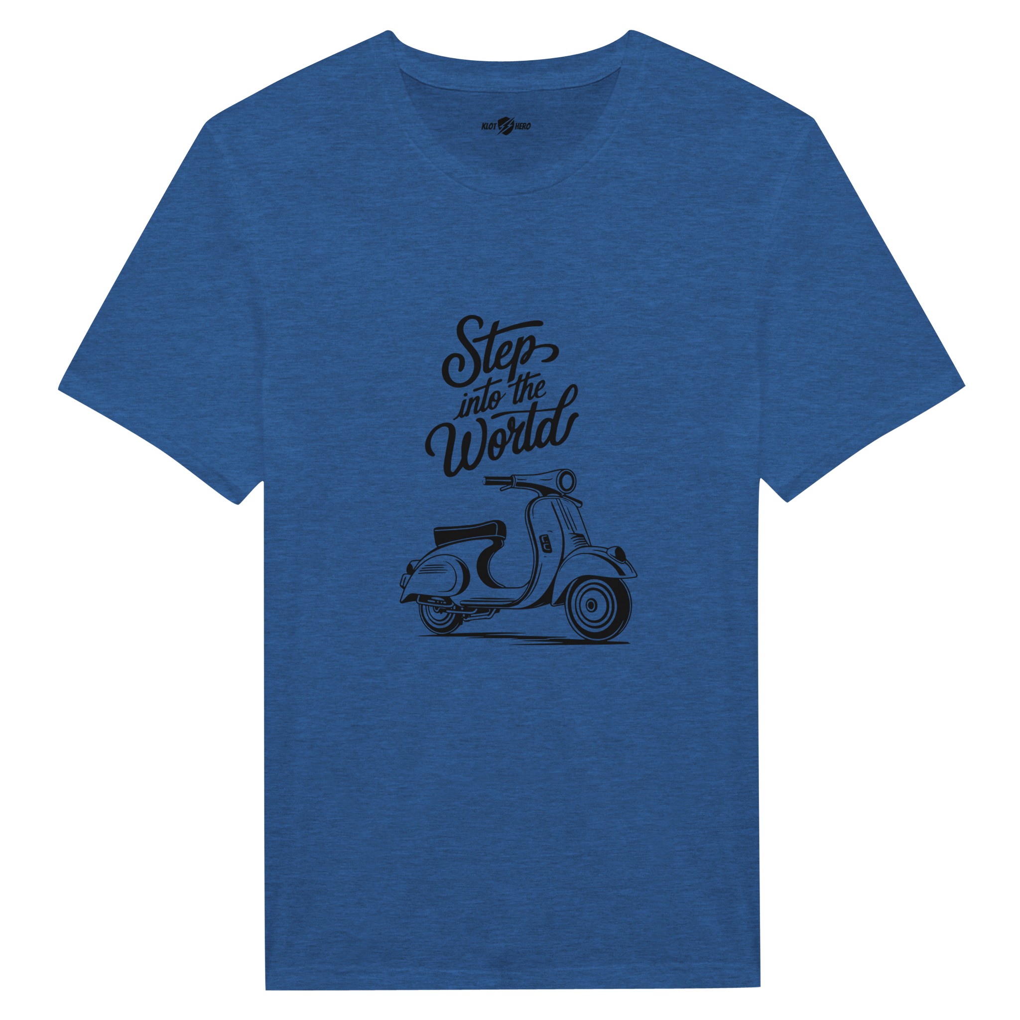 T-shirt Uomo Streetwear Stampa Scooter Vintage - Klothero