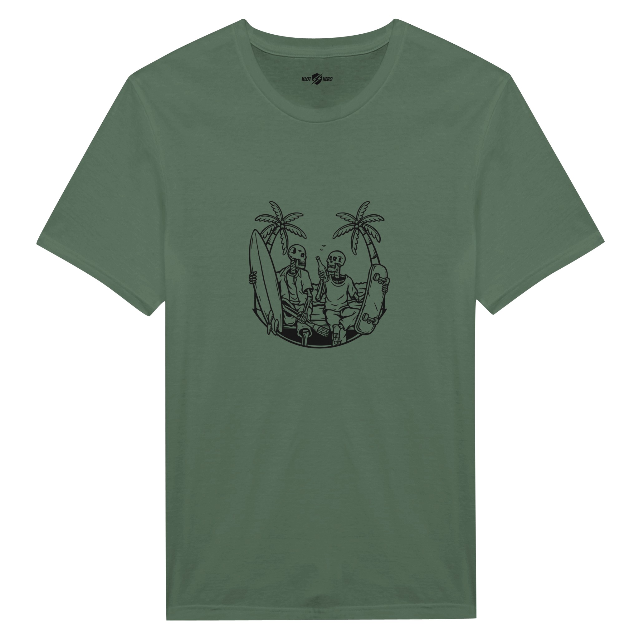 T-shirt Uomo Urban Skull Surf - Klothero