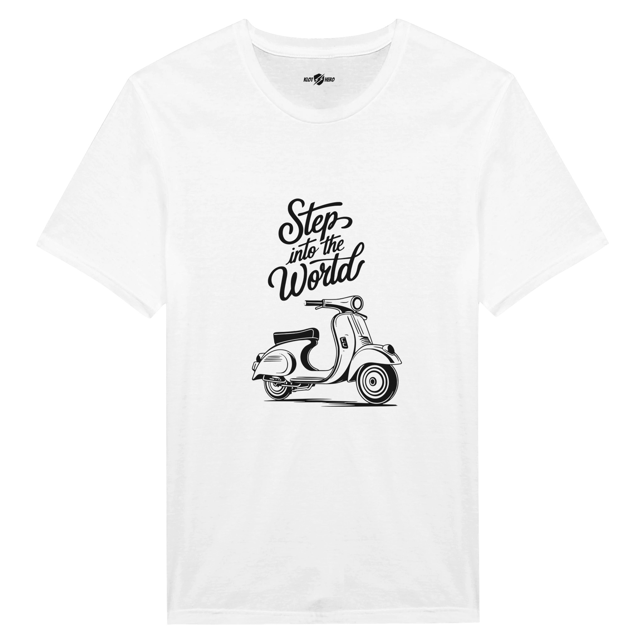 T-shirt Uomo Streetwear Stampa Scooter Vintage - Klothero