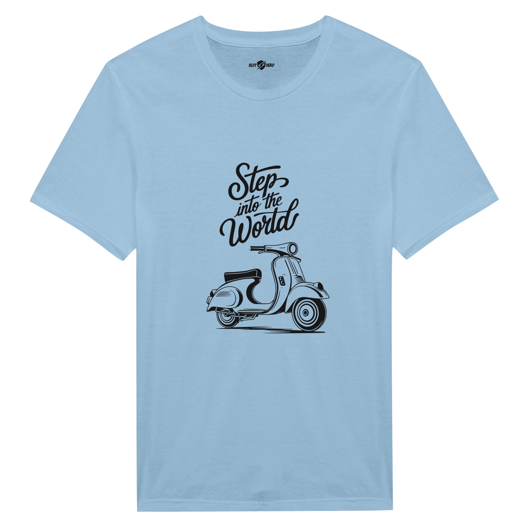T-shirt Uomo Streetwear Stampa Scooter Vintage - Klothero