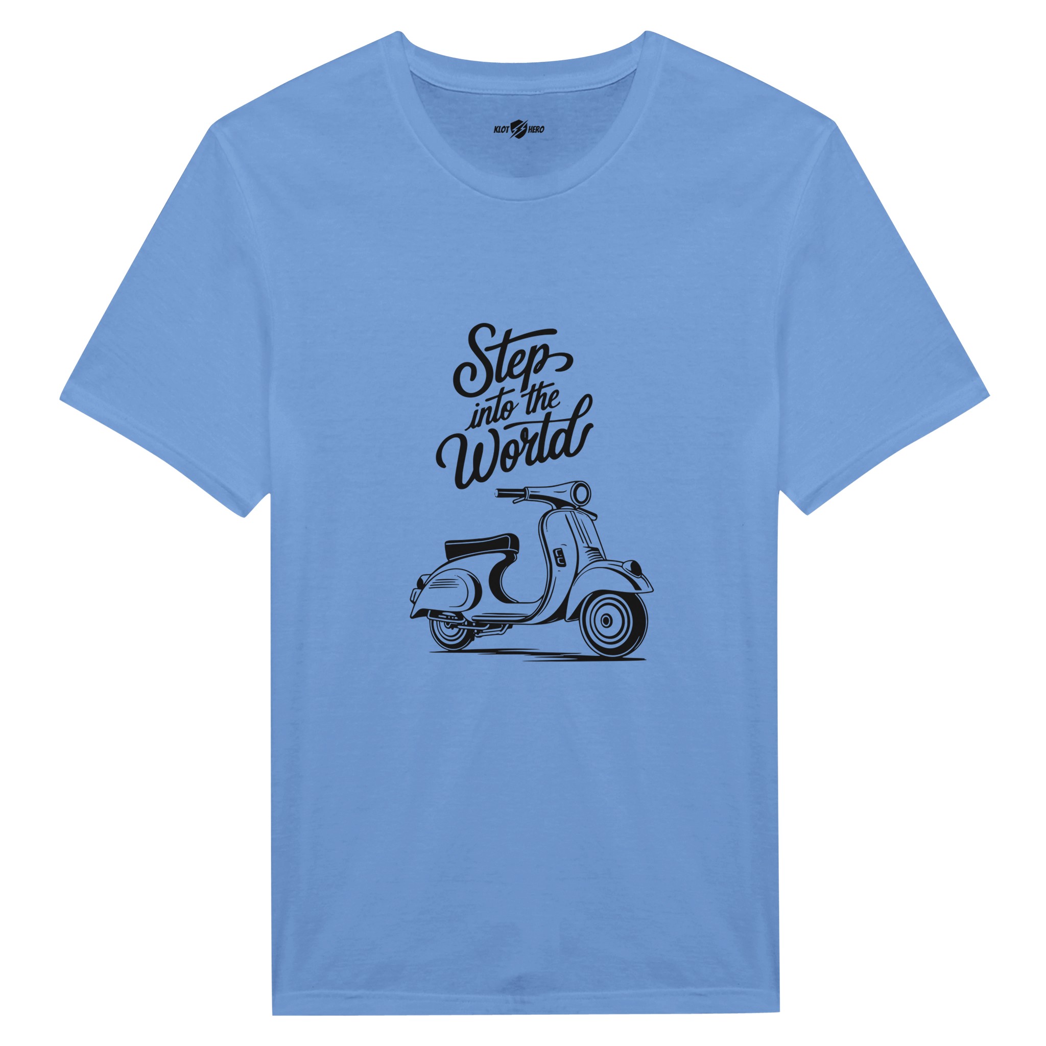 T-shirt Uomo Streetwear Stampa Scooter Vintage - Klothero