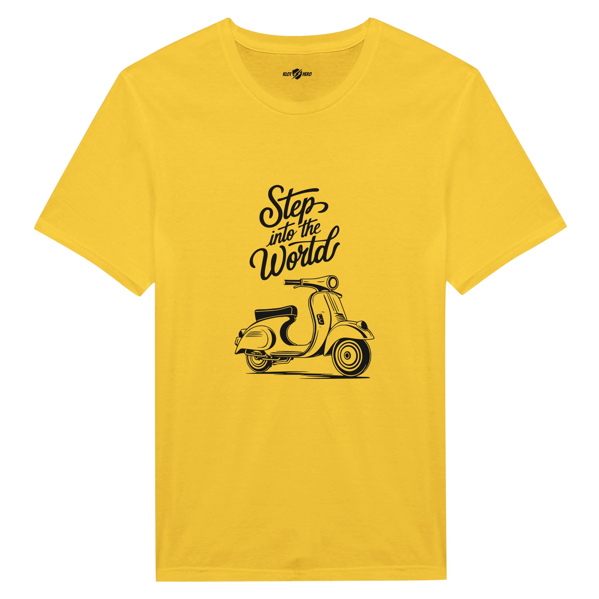T-shirt Uomo Streetwear Stampa Scooter Vintage - Klothero