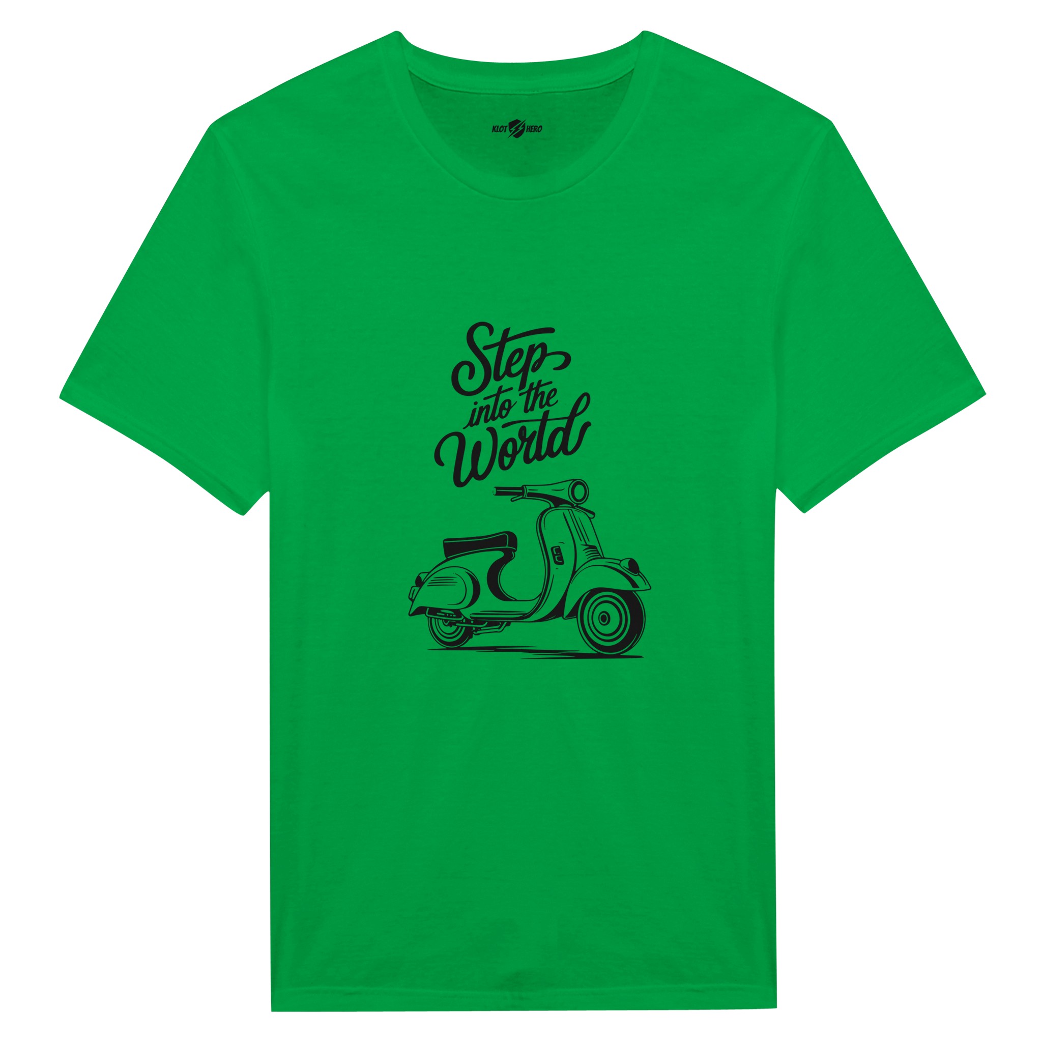T-shirt Uomo Streetwear Stampa Scooter Vintage - Klothero