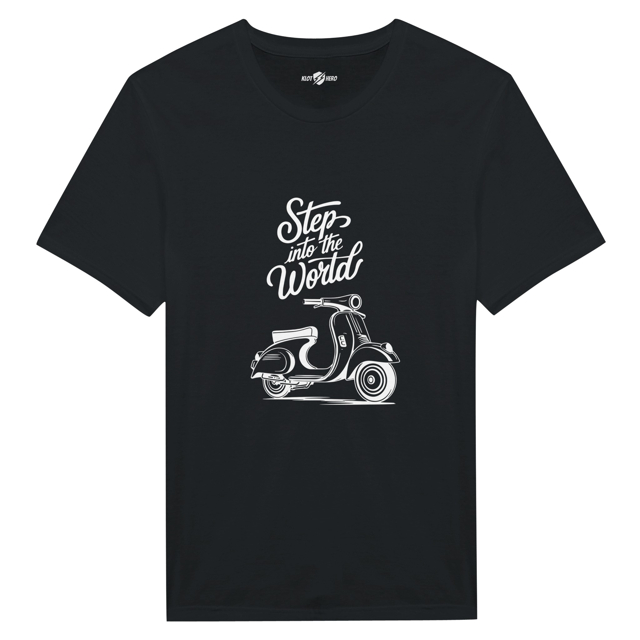 T-shirt Uomo Streetwear Stampa Scooter Vintage - Klothero
